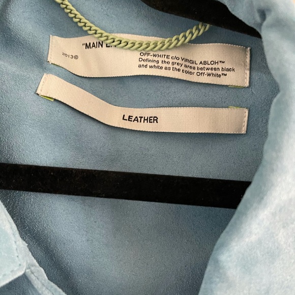 Off White Taft leather box - Picture 4 of 5